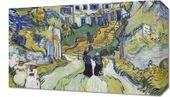 Obraz 50x30cm Stairway at Auvers, Van Gogh Vintage do Salonu