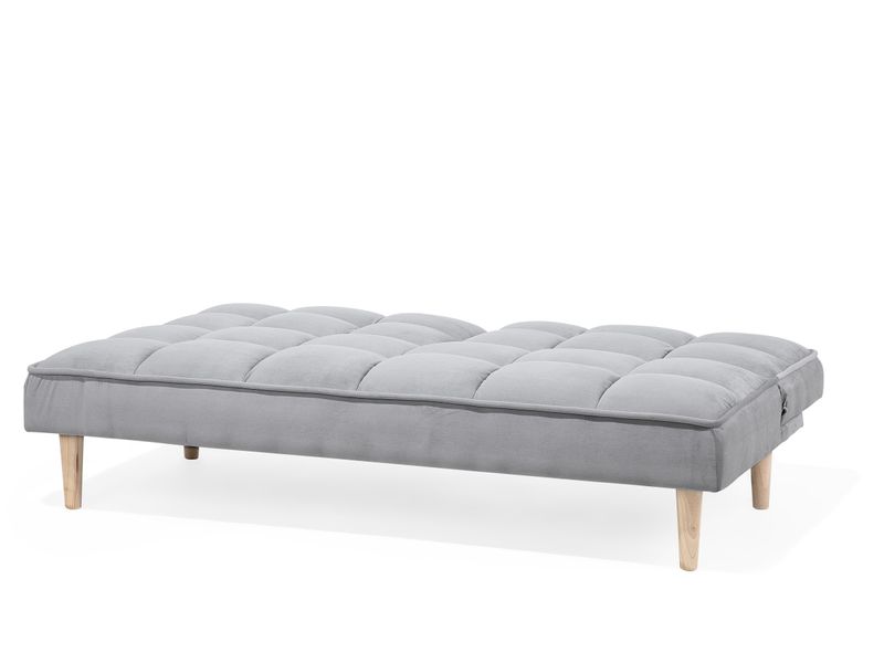 Sofa rozkładana jasnoszara SILJAN zdjęcie 6