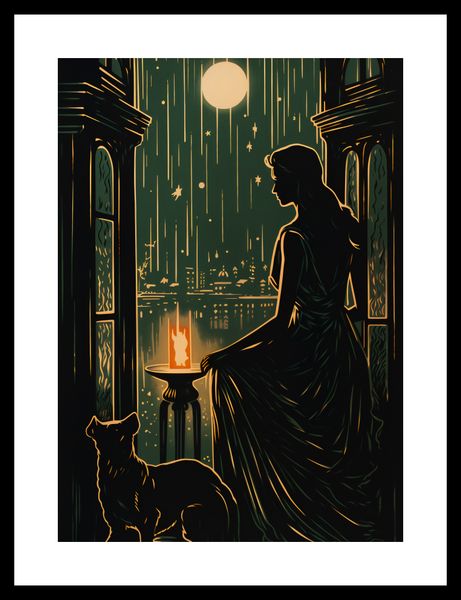 Plakat 25x35cm Nocne Szeptanie zdjęcie 3