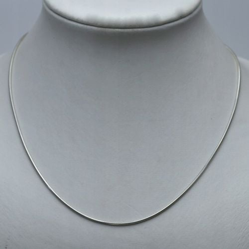 ŁAŃCUSZEK SREBRNY ŻMIJKA DAMSKI 1,5mm 70cm SREBRO na Arena.pl