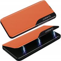 eco leather view case elegancki futerał etui z klapką i funkcją