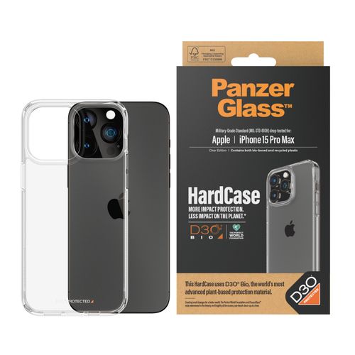 Etui plecki PanzerGlass HardCase Przeźroczyste do Apple iPhone 15 Pro Max na Arena.pl