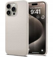 Etui plecki Spigen Liquid Air Beżowe do Apple iPhone 16 Pro