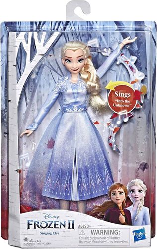 HASBRO Kraina Lodu 2 Śpiewająca lalka Elsa E5498 na Arena.pl