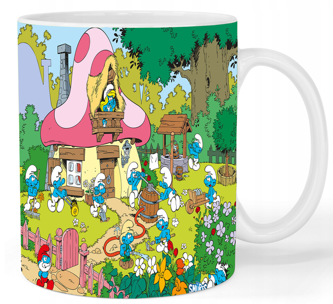 Kubek ceramiczny Smerfy - The Smurfs zdjęcie 1