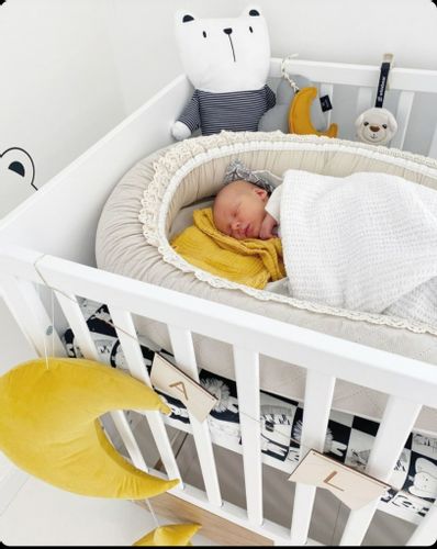 Kokon niemowlęcy kremowy VELVET SOFT na Arena.pl