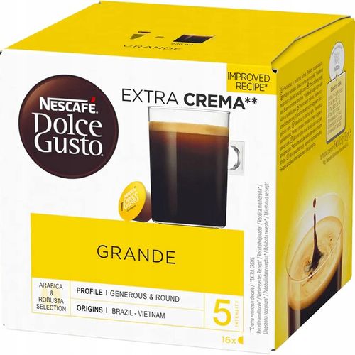 Kapsułki Nescafe Dolce Gusto Grande 16szt na Arena.pl