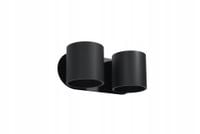 Kinkiet ORBIS 2 czarny Sollux Lighting