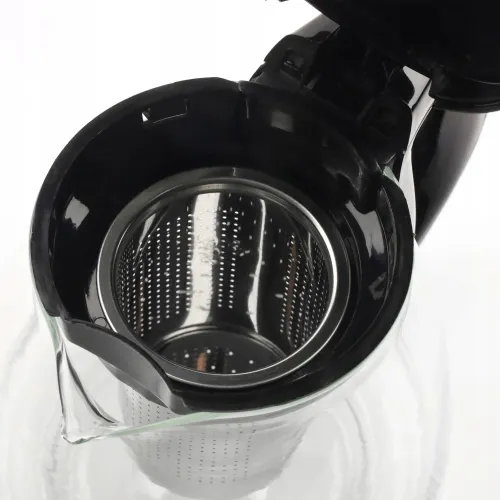 DZBANEK SZKLANY Z STALOWYM ZAPARZACZEM ZAPARZACZ DO HERBATY ZIÓŁ 1100 ML na Arena.pl