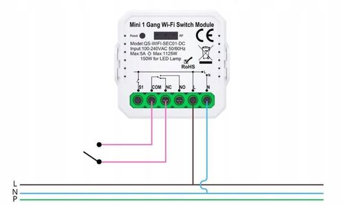 Sterownik Przekaźnik WiFi TUYA BEZNAPIĘCIOWY Smart na Arena.pl