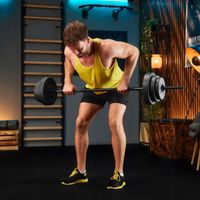 Gryf prosty pełny stalowy sztanga 150 cm 25 mm zaciski Trex Sport