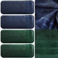 Komplet Ręczników Kąpielowych EUROFIRANY - 4 Sztuki 500g Najwyższa Jakość!