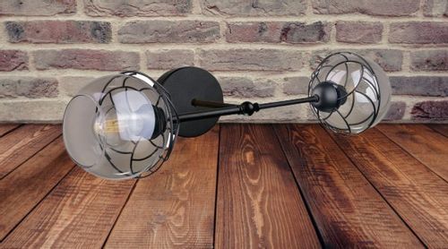 Kinkiet 2xE27 MERA BLACK na Arena.pl