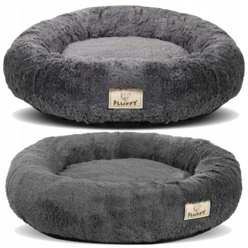 Legowisko dla Psa Kota Chmurka Shaggy Posłanie Zdejmowany Pokrowiec 60 cm na Arena.pl