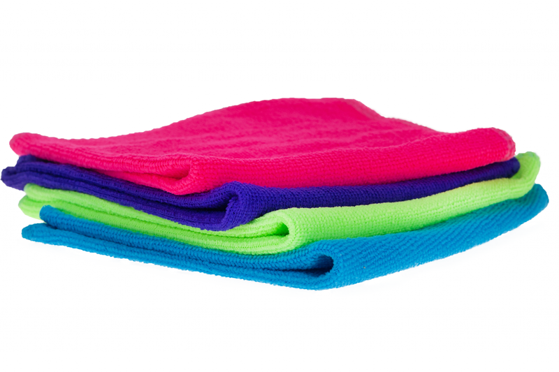 4x Ścierka ŚCIERECZKA Z MIKROFIBRY miękka CZYŚCIKI SZMATKI MIKROFIBRA zdjęcie 1
