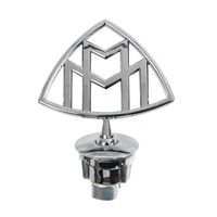 Emblemat Maybach na maskę samochodu znaczek ozdobny celownik srebrny