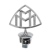 Emblemat Maybach na maskę samochodu znaczek ozdobny celownik srebrny