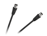 KPO2735A-1,8 Kabel TV - VIDEO czarny 1,8m