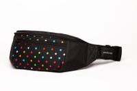 Duża nerka,saszetka biodrowa KOLOROWE KROPKI
