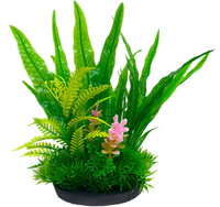 AQUA NATURA Roślina sztuczna dekoracja akwarium terrarium Paproć i wodorost