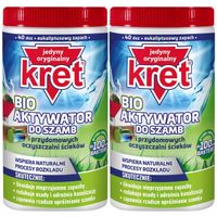 Kret BIO Bakterie do Szamba Oczyszczalni na 80 tygodni Usuwa Zapach 2x1kg