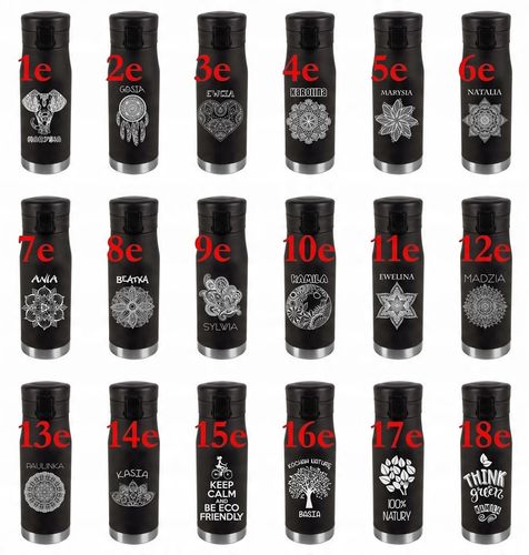 Kubek termiczny 600 ml TERMOS PREZENT szkoła biuro podróż auto TWÓJ GRAWER na Arena.pl