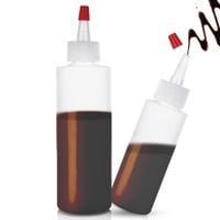 2x Butelka do Dekoracji Dekorator do Ciast Tortów Deserów Przekąsek na Sos