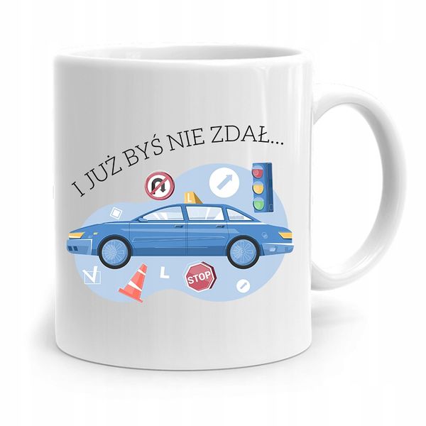 Dla Instruktora Kubek Prezent I Już Byś Nie Zdał Z Nadrukiem Ze Zdjęciem zdjęcie 1