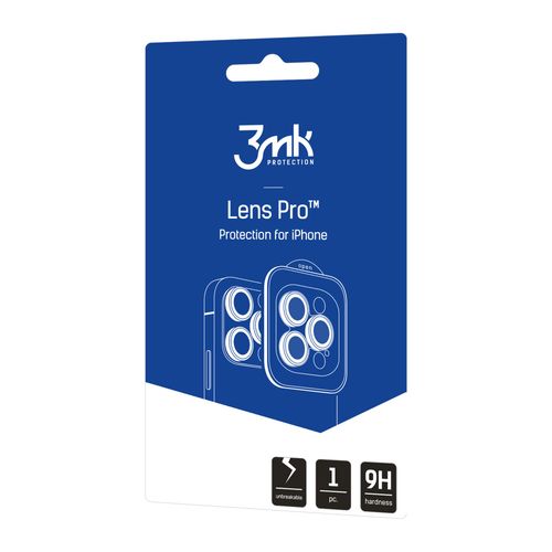 apple iphone 17 - 3mk lens protection pro silver na Arena.pl