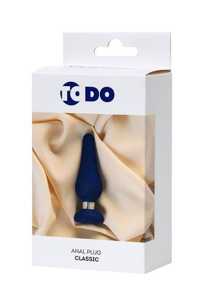 Todo Classic Blue Anal Plug M zdjęcie 5