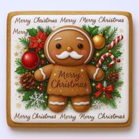 CIASTKO LUKROWANE MAMIK FAMILY DZIADEK ANYŻ ROZ.L KWADR RĘCZNIE ROBIONE