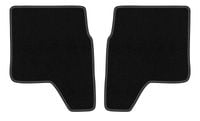Dywaniki welurowe tylne Hyundai Galloper 1991-2003 czarne