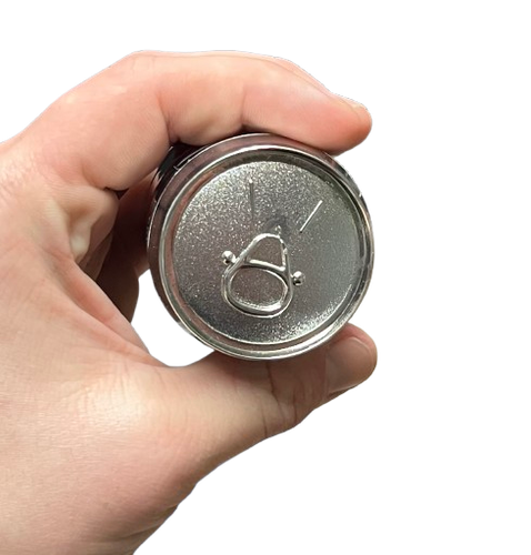 Młynek do Mielenia Tytoniu Ziół Suszu CBD  w Kształcie Puszki Czerwona na Arena.pl