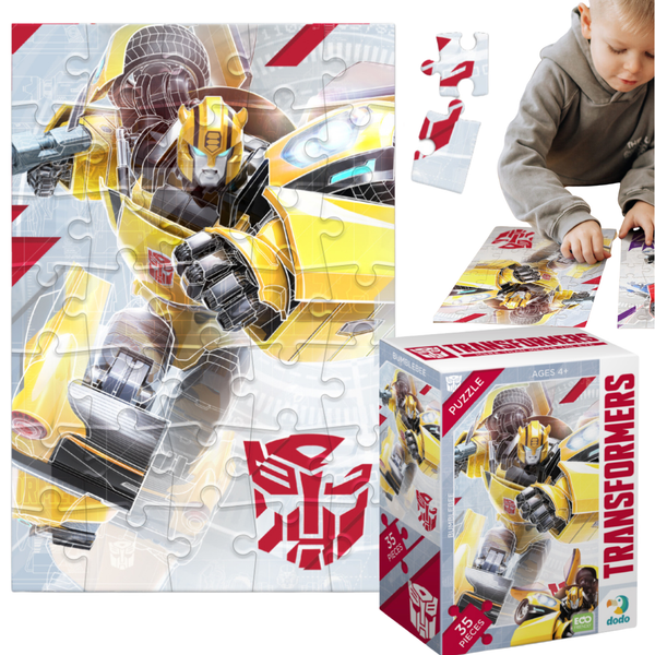 Puzzle Transformers Mini 35 Elementów Do Ułożenia Dla Najmłodszych Dodo zdjęcie 1