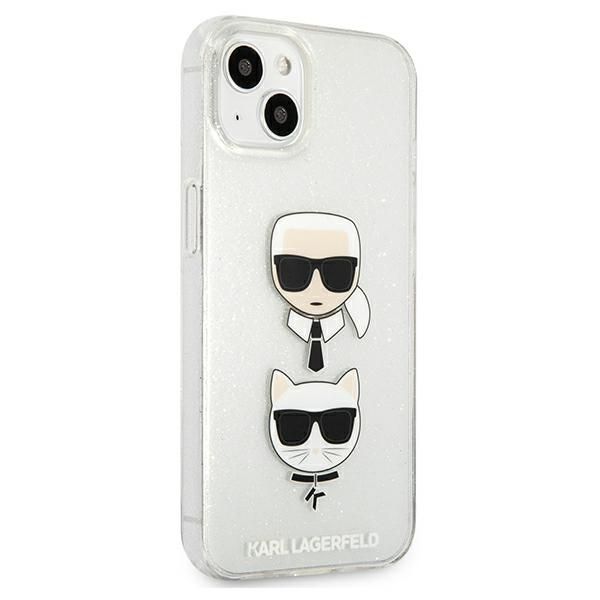Etui Karl Lagerfeld do iPhone 13 mini, Srebrny zdjęcie 4