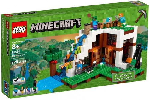Lego Minecraft Baza pod wodospadem na Arena.pl
