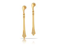 wiszące kolczyki z kryształkami preciosa z kolekcji classic (p14827au)
