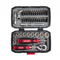 AWTOOLS ZESTAW KLUCZY 38el. 1/4" BLACK LINE