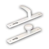 gałko-klamka malowana biała wkładka 90 - mp gk 9y  bi