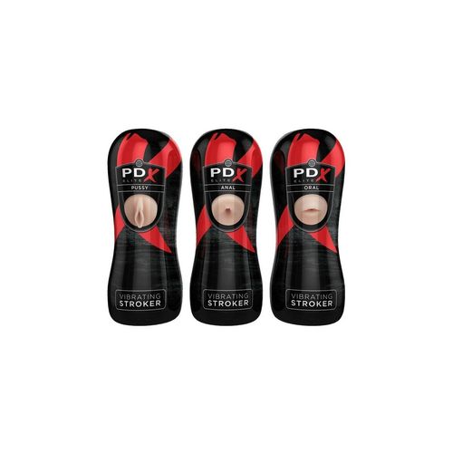 Endurance masturbator w kształcie tyłka Pipedream VIBRATING STROKER DISPLAY na Arena.pl