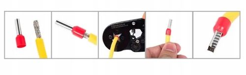 ZACISKARKA DO TULEJEK ŚCIĄGACZ IZOLACJI PRASKA DO KABLI + TULEJKI na Arena.pl