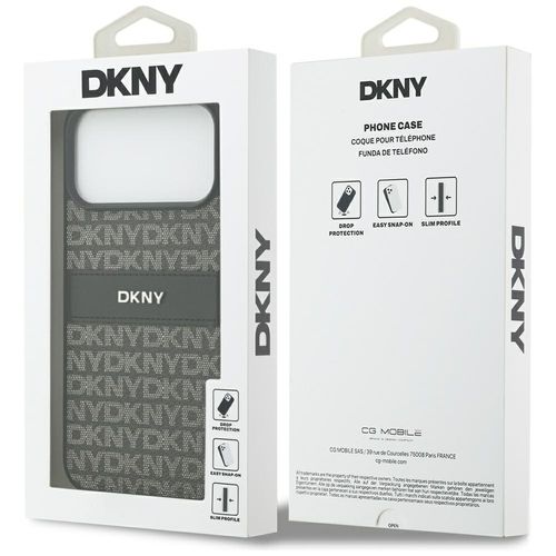 etui dkny repeat texture pattern with tonal stripe do iphone 17 pro na Arena.pl