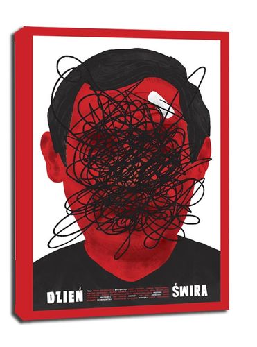 Dzień Świra - obraz na płótnie 50x70 cm na Arena.pl