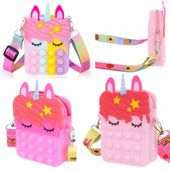 LT367 POP IT TOREBKA JEDNOROŻEC SASZETKA PORTFEL