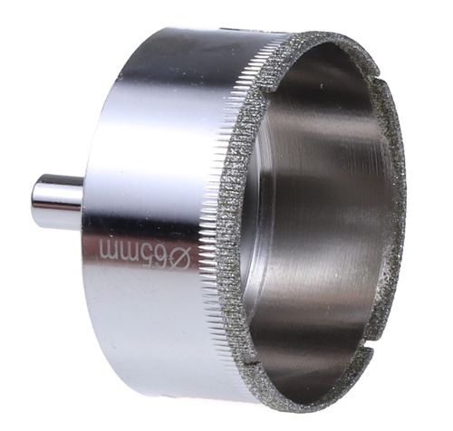 DREL OTWORNICA OTWORNICE DIAMENTOWA KORONKA DO SZKŁA PŁYTEK GRESU 65mm na Arena.pl