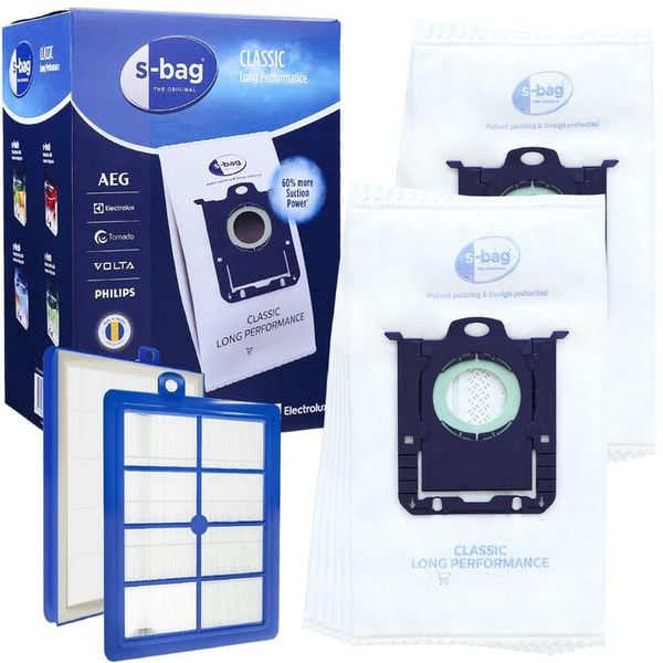 12x Worki Electrolux E201SM S-Bag + filtr HEPA zdjęcie 1