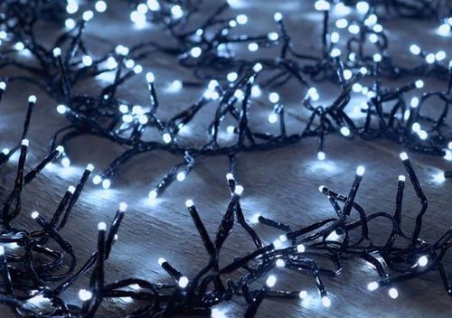 LAMPKI CHOINKOWE 500 LED ZEW/WEW BIAŁE ZIMNE na Arena.pl