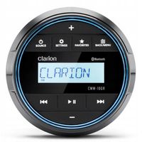 2 x Clarion CMM-10GR Radio MARINE do jachtu łodzi żaglówki Bluetooth MP3 US