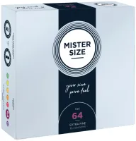 mister size 64 mm - prezerwatywy anatomiczne, 36 sztuk, duży rozmiar