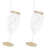 Kpl. 2 bombek kieliszków